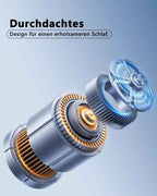Homefire Deckenventilator Mit Beleuchtung Leise - LED Deckenleuchte Ventilator mit Fernbedienung 40W Deckenlampe Dimmbar 6-Gang Timing Modern Wohnzimmer Lampe mit Ventilator für Schlafzimmer