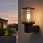 Homefire LED Wandleuchte Innen & Aussen - Wandbeleuchtung E27 Terrassenbeleuchtung IP65 Wandlampe Hauswand AußEnlampe Wand Outdoor Wall AußEnleuchte Balkon Schlafzimmer MAX.40W ohne Leuchtmittel