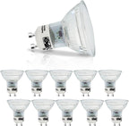 Homefire 10er GU10 LED Glühbirne Warmweiß Leuchtmittel 4W Glühlampe PAR16 Einbaustrahler Abstrahlwinkel 120 ° Strahler Spot 3000K Küchenlampe Deckenstrahler für Deckenspot Wandspot Wohnzimmer - Homefire