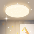 Homefire Deckenlampe LED Deckenleuchte Schlafzimmer - 15W Schlafzimmerlampe Sternenhimmel 21cm Küchenlampe Warmweiß Flurlampe Quadratisch Flur Deckenbeleuchtung Sternendekor für Küche Kinderzimmer Büro - Homefire
