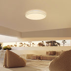 Homefire Deckenlampe LED Deckenleuchte Schlafzimmer - Ø27cm Schlafzimmerlampe Sternenhimmel 12W Flurlampe Warmweiß Modern Küchenlampe Rund Wohnzimmer Deckenbeleuchtung für Flur Küche Kinderzimmer [Energieklasse G] - Homefire