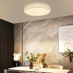 Homefire Deckenlampe LED Deckenleuchte Schlafzimmer - Ø27cm Schlafzimmerlampe Sternenhimmel 12W Flurlampe Warmweiß Modern Küchenlampe Rund Wohnzimmer Deckenbeleuchtung für Flur Küche Kinderzimmer [Energieklasse G] - Homefire