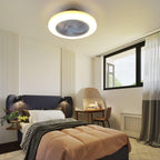 Homefire Deckenventilator Mit Beleuchtung und Fernbedienung Leise - Deckenlampe Dimmbar Ventilator Timing Deckenleuchte Fan Modern Sommer-/Winter Wohnzimmer Schlafzimmer Esszimmer Kinderzimmer Küche [Energieklasse G] - Homefire