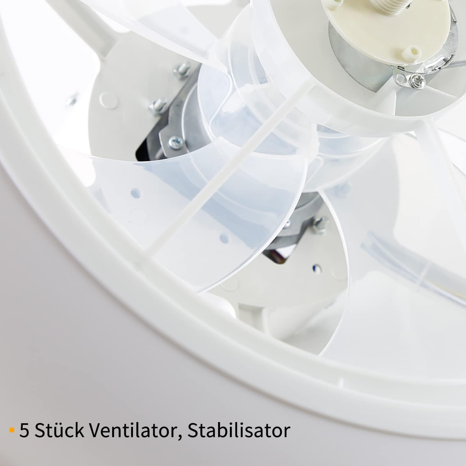 Homefire Deckenventilator Mit Beleuchtung und Fernbedienung Leise - Deckenlampe Dimmbar Ventilator Timing Deckenleuchte Fan Modern Sommer-/Winter Wohnzimmer Schlafzimmer Esszimmer Kinderzimmer Küche [Energieklasse G] - Homefire