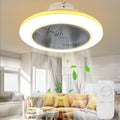 Homefire Deckenventilator Mit Beleuchtung und Fernbedienung Leise - Deckenlampe Dimmbar Ventilator Timing Deckenleuchte Fan Modern Sommer-/Winter Wohnzimmer Schlafzimmer Esszimmer Kinderzimmer Küche [Energieklasse G] - Homefire