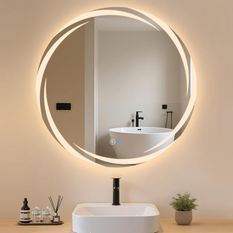 Homefire LED Deckenleuchte Flach - Schlafzimmerlampe 22CM Badezimmerlampe 18W Küchenlampe Schlafzimmer weiß Rhombenplatte Deckenbeleuchtung Flurlampe Badlampe 3000K - 6500K für Küche Flur - Homefire