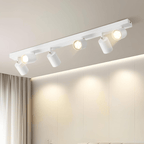 Homefire LED Deckenstrahler Deckenlampe - 6 Flammig GU10 Deckenleuchte Weiß 350° Schwenkbar Strahler Spots Innen Deckenspot flurlampe für Wohnzimmer Küche Schlafzimmer Ohne Leuchtmittel Besuche den Homefire-Store - Homefire