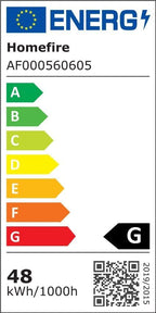 Homefire Led Deckenventilator mit Beleuchtung - Modern Deckenlampe Fan Leise Fernbedienung Timing Wohnzimmerlampe Dimmbar Deckenleuchte Ventilator für Schlafzimmer Wohnzimmer Esszimmer Kinderzimmer [Energieklasse G] - Homefire