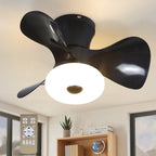 Homefire Led Deckenventilator mit Beleuchtung - Modern Deckenlampe Fan Leise Fernbedienung Timing Wohnzimmerlampe Dimmbar Deckenleuchte Ventilator für Schlafzimmer Wohnzimmer Esszimmer Kinderzimmer - Homefire