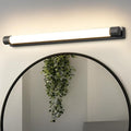Homefire LED Spiegelleuchte Bad 50CM - 10W Spiegellampe Badezimmer Schwarz Warmweiß 3000K Badlampe Wand Wasserdicht IP44 Wandlampe Modern Wandleuchte für Flur Wohnzimmer Badezimmerspiegel - Homefire