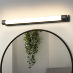 Homefire LED Spiegelleuchte Bad 50CM - 10W Spiegellampe Badezimmer Schwarz Warmweiß 3000K Badlampe Wand Wasserdicht IP44 Wandlampe Modern Wandleuchte für Flur Wohnzimmer Badezimmerspiegel - Homefire