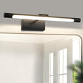 Homefire LED Spiegelleuchte Bad Spiegellampe - 40CM Badlampe Wand 6W Badleuchte Badezimmer Schwarz Wandleuchte Wasserdicht IP44 Wandlampe 4000K Neutralweiß Modern Badlampe für Badschrank Keller Küche [Energieklasse E] - Homefire