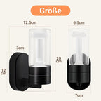 Homefire LED Wandleuchte Aussen Wandlampe - Außenlampe Schwarz IP65 Wasserdichte Außenwandleuchte 10W 3000K Aussenlampe Außenbeleuchtung Hauswand Terrasse Haus Treppenhaus Flur - Homefire