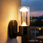Homefire LED Wandleuchte Aussen Wandlampe - Außenlampe Schwarz IP65 Wasserdichte Außenwandleuchte 10W 3000K Aussenlampe Außenbeleuchtung Hauswand Terrasse Haus Treppenhaus Flur - Homefire