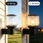 Homefire LED Wandleuchte Innen & Aussen - Wandbeleuchtung E27 Terrassenbeleuchtung IP65 Wandlampe Hauswand AußEnlampe Wand Outdoor Wall AußEnleuchte Balkon Schlafzimmer MAX.40W ohne Leuchtmittel - Homefire