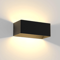 Homefire LED Wandleuchte Innen Wandlampe - 5W Wandbeleuchtung Schwarz Wandstrahler Up Down Flurlampe Wand Treppenlampe Einstellbarer Strahl 3000K Warmweiß für Schlafzimmer Treppenhaus Flur Wohnzimmer [Energieklasse F] - Homefire