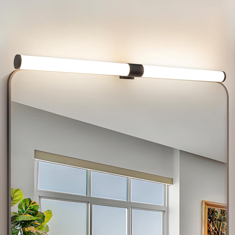 Homefire Spiegellampe LED Spiegelleuchte Bad - Badezimmer Spiegel Beleuchtung Klemmbar 60CM Badleuchte Wasserdicht IP44 Badlampe Modern Neutralweiß 4000K Weiß für Badschrank Spiegelschrank - Homefire