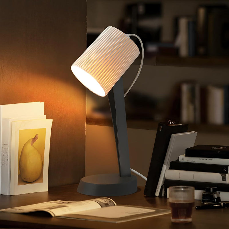 Homefire Tischleuchte Wohnzimmer Nachttischlampe mit Kabel - Tischlampe 2er Set Kleine Orange Lampe E14 Tischlampen Moderne Landhausstil für Esstisch Schlafzimmer - Ohne Leuchtmittel - Homefire