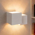 Homefire Wandleuchte Innen Wandlampe G9 - Modern Design Up Down Flur Wandlampen Treppenhaus Leuchten Weiß Gipsleuchte Wandbeleuchtung für Schlafzimmer Kinderzimmer - Ohne Leuchtmittel - Homefire