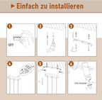 Homefire Pendelleuchte Esstisch Hängelampe Vintage - 3 Flammig Esszimmerlampe Gold Hängeleuchte Industrial GU10 Esstischlampe Küchenlampe Hängend Wohnzimmer für Esszimmer Küche Bar - Ohne Leuchtmittel