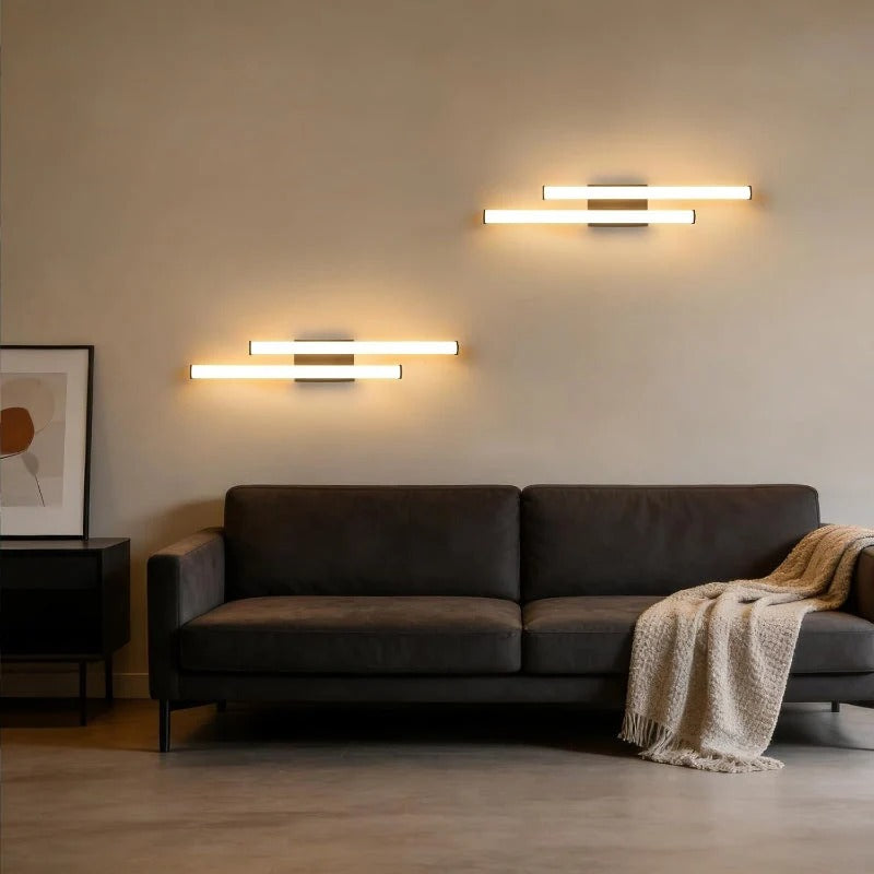 Homefire Deckenlampe LED Deckenleuchte Flurlampe - 24W Schwarz Schlafzimmerlampe 3000K Warmweiß Deckenlampen Innen Modern Design Küchenlampe für Küche Schlafzimmer Treppenhaus Wohnzimmer Büro