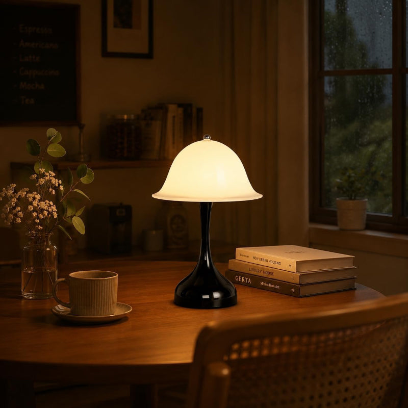 Tischlampe Kabello Nachttischlampe LED - Akku Tischleuchte USB Aufladbar Tischlampen 2000K-6500K Dimmbar Touch Nachttischlampen Modern Design Tischleuchten für Arbeitszimmer Schlafzimmer - Homefire